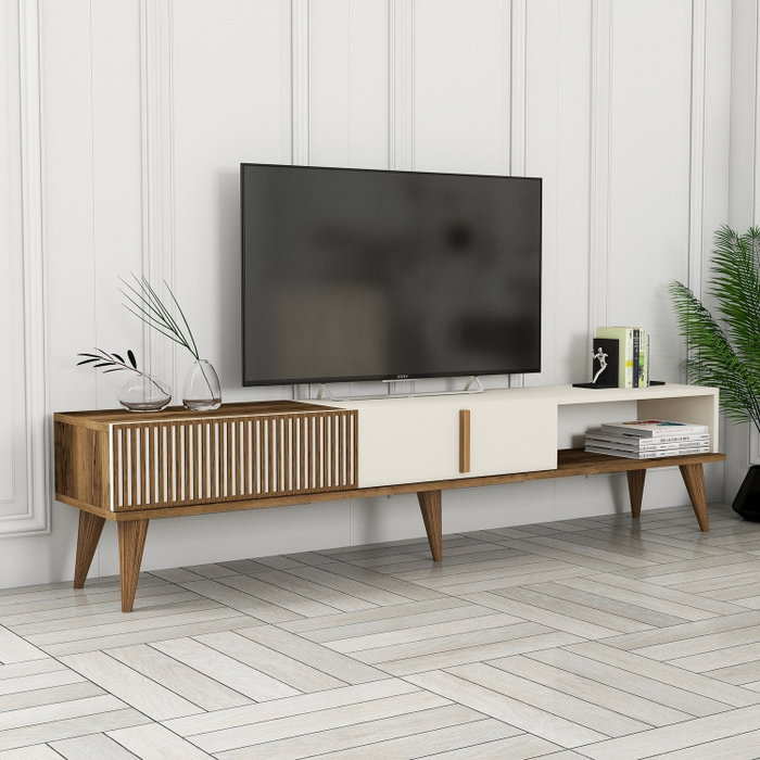 Hanah Home Milan Alt - Nogal y Crema
